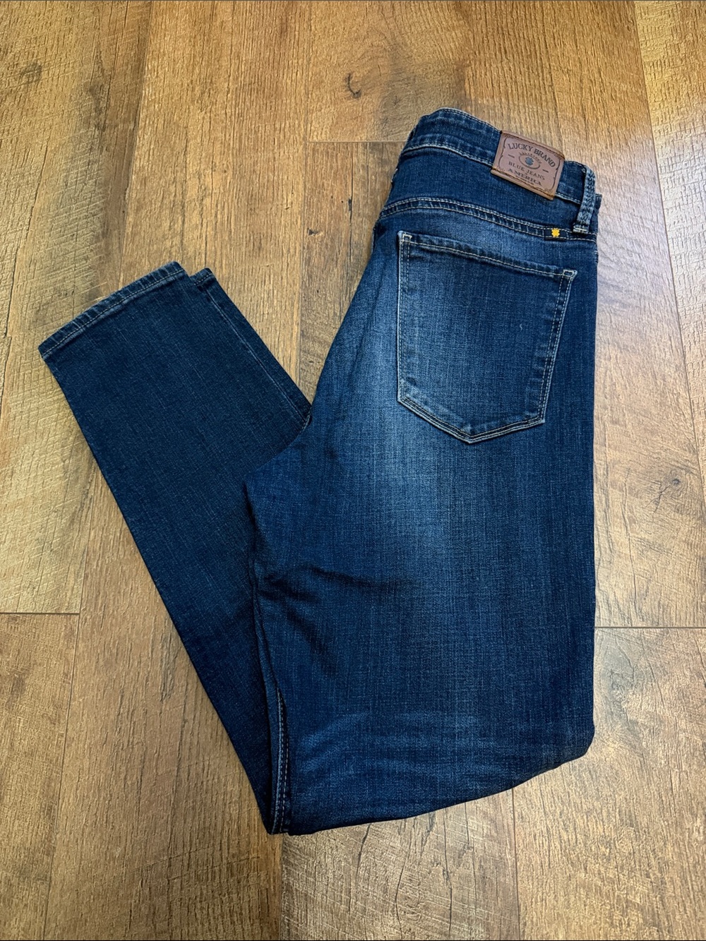 Lucky Brand Men's Navy Slim Stretch Jeans